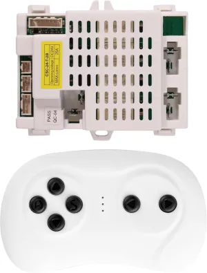 Remote Control and CSC-24-T-2B Receiver Control Box Motherboard Kit uppermost belle valve robin cannonball warehouse for Children Electric Ride On Tractor Replacement Parts Kids Ride On Car 2.4G Bluetooth 
