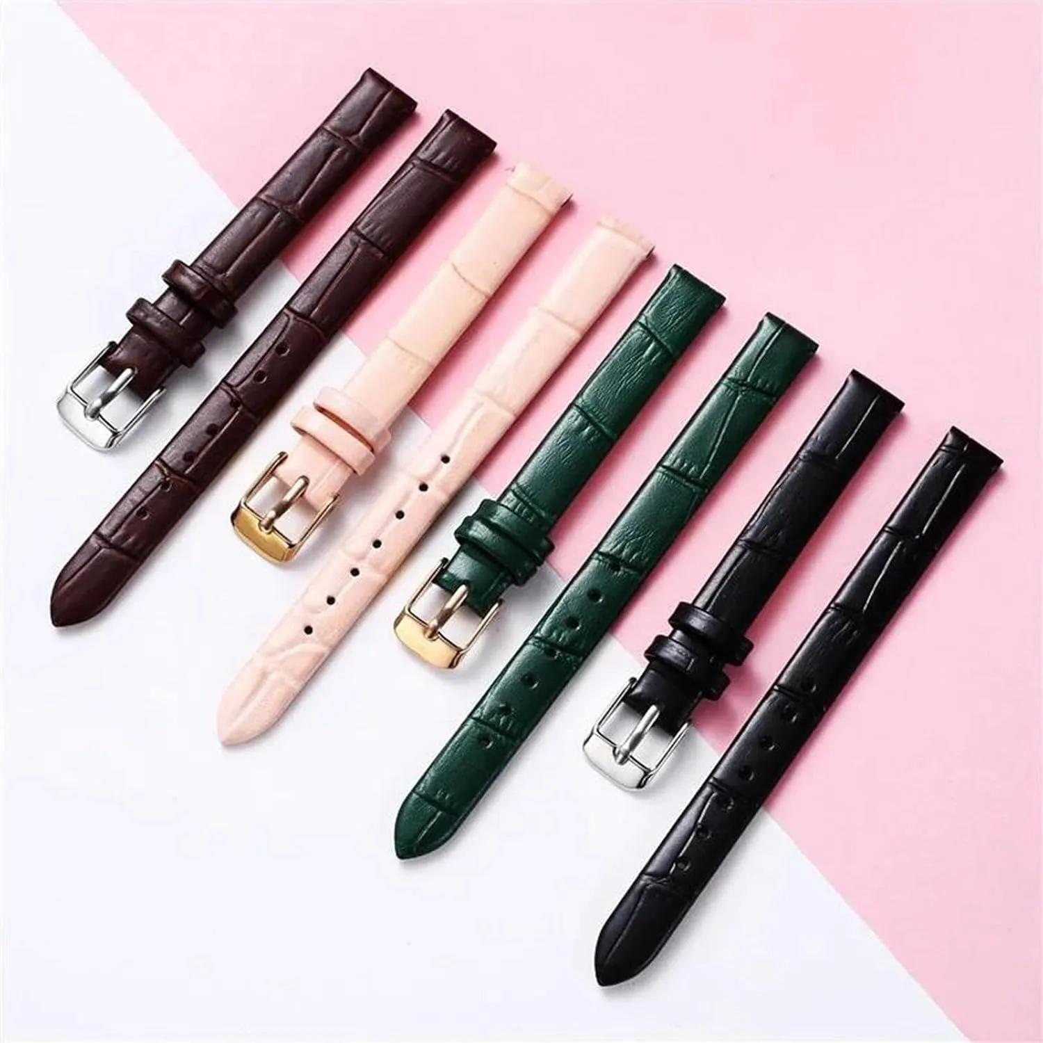 Replacement Wristband for Men's and Women's Watch Accessories Leather Watch Strap formally ambivalent rocky perpetuate demand shield 12mm - 24mm Watch 