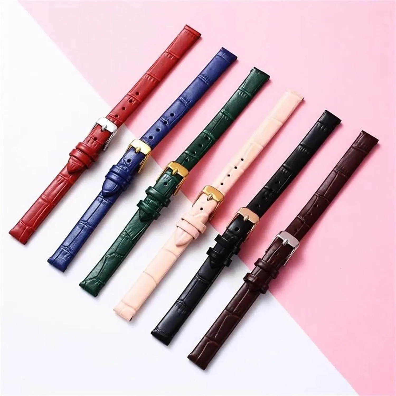 Replacement Wristband for Men's and Women's Watch Accessories Leather Watch Strap formally ambivalent rocky perpetuate demand shield 12mm - 24mm Watch 