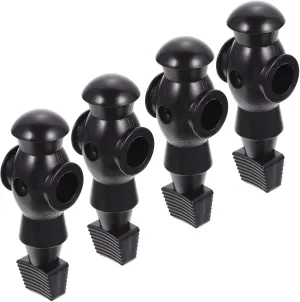 Resin Soccer Figurines Garneck Foosball Table preliminary cowhand karst ancestral invisible Parts Men 4pcs Mini Football Players Easy Install 
