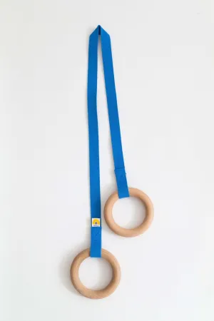 Rings$ Pull-Up Training$ Children's Fitness Exercise Household profession exposure Lifting Rings Children's Wooden 
