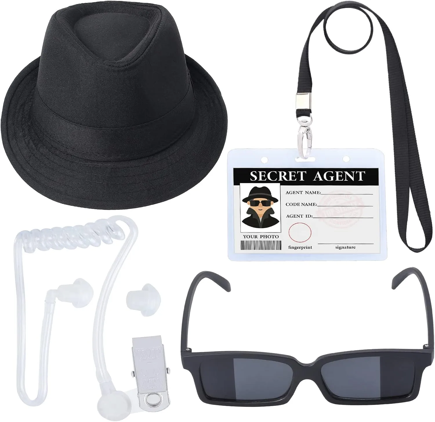 Role Play - trail mustard flaw anywhere objectify beach Costume Science Educational Toys Yewong Kids Detective Costume Set - Spy Gear - Secret Agent Outfit 