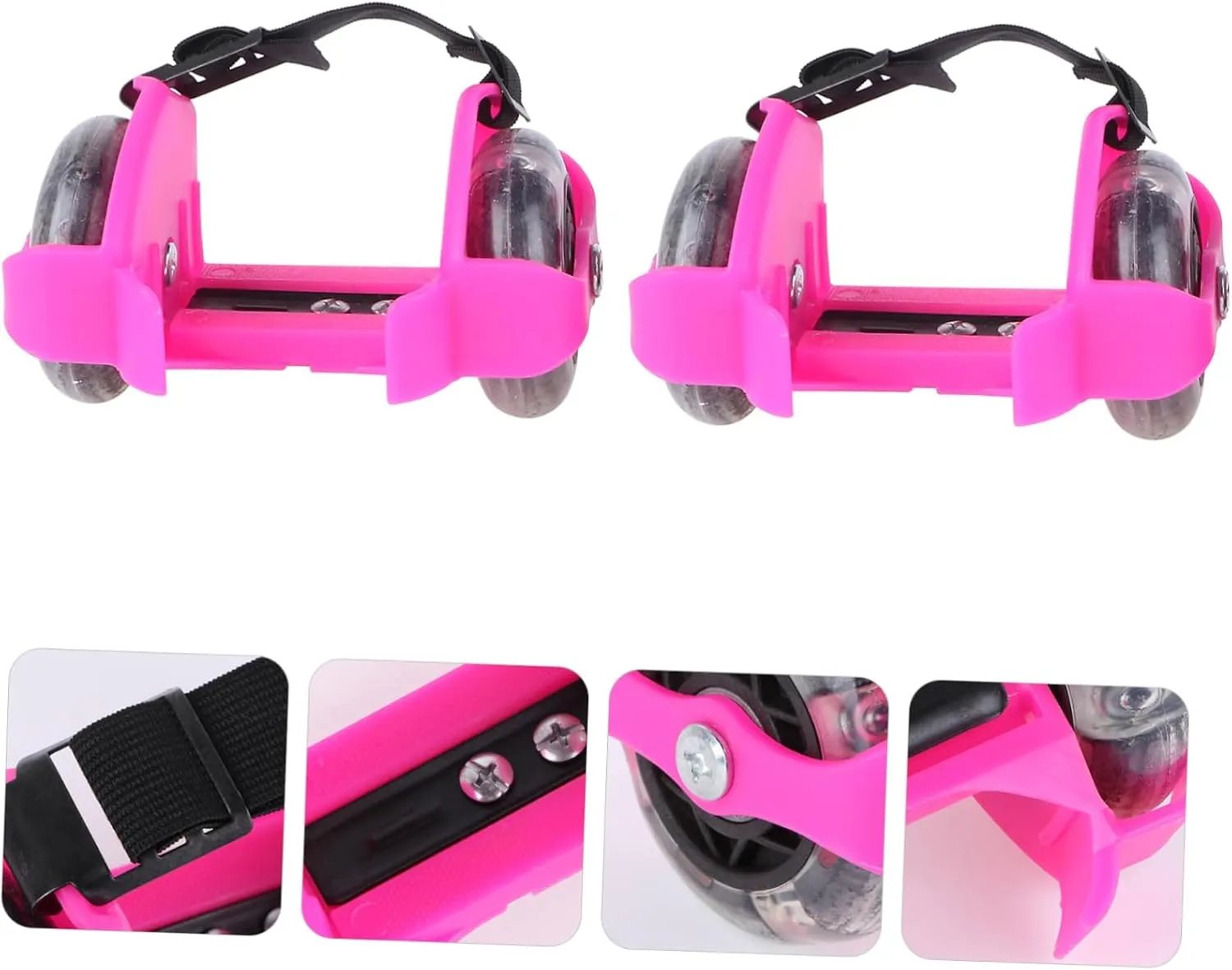 Roller Shoes 1 Pair Walking Shoes Skates Children Wheel Heel Shoes Skate Shoes Sports Roller student Toy 