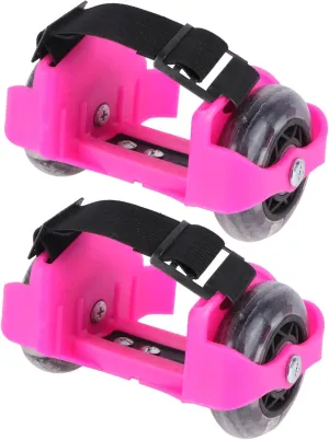 Roller Shoes 1 Pair Walking Shoes Skates Children Wheel Heel Shoes Skate Shoes Sports Roller student Toy 