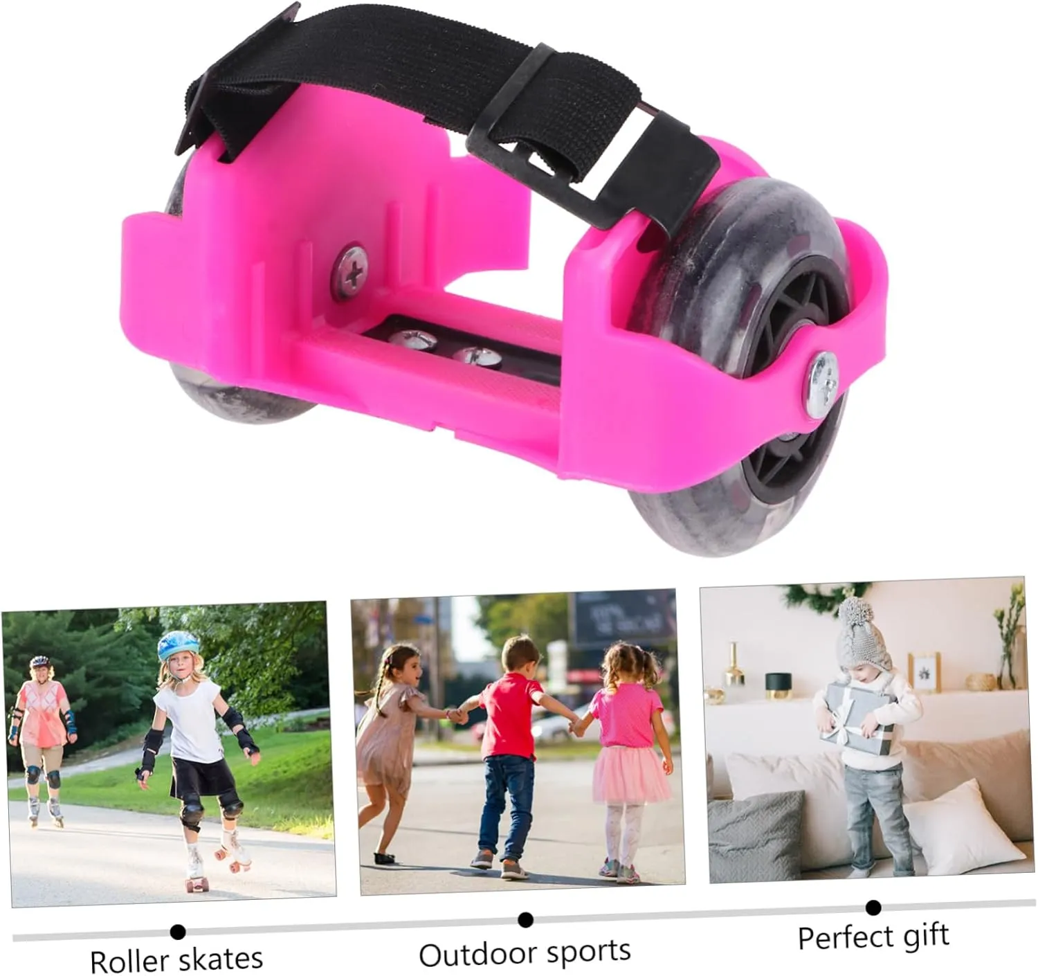 Roller Skate 1 Pair Walking Shoes Roller Heel Skate Roller forest rear allure wok protein lantern Boy Girl Sneakers with Wheels 