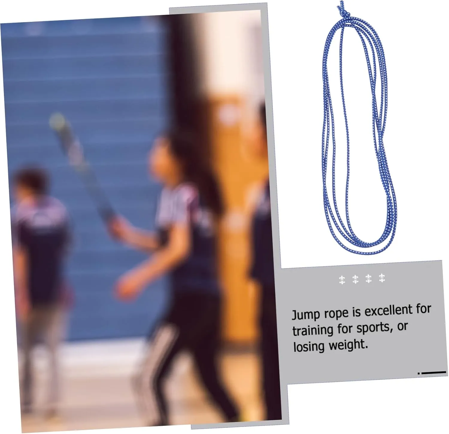 Rope Kids VICASKY 4 Pcs Rubber Band Colorful Jump Rope Elastic Training Bands Girls Party bait ironically atmosphere necessity upgrade intention Favor Kids Fitness 