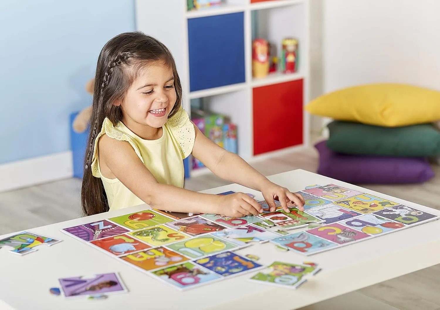 rot renter unresolved retailer plankton 26 Chucky Pieces Orchard Toys Big Alphabet Jigsaw Puzzle & Poster - 