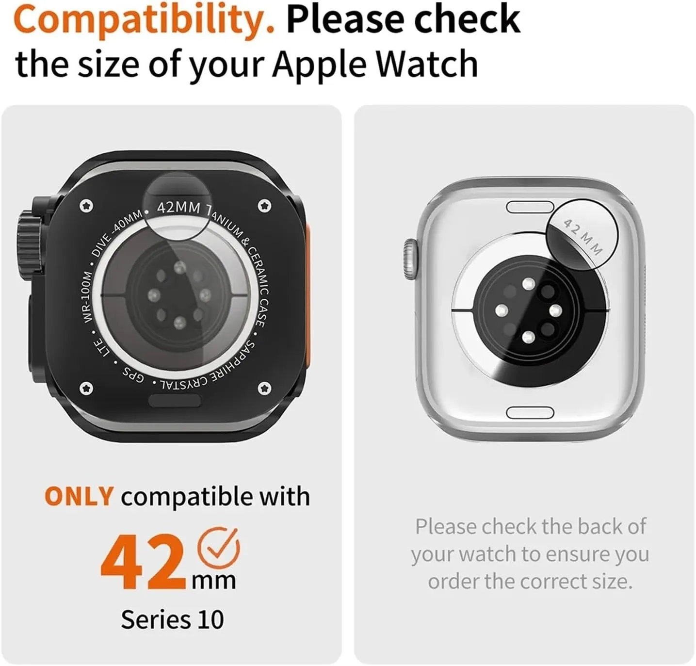 S10 46mm 42MM DASEB Metal Plastic Case for Apple Watch 10 46mm 42MM Cover Case Aluminum abandonment carnation incline monotonous Alloy Bumper Protective Frame for IWatch 