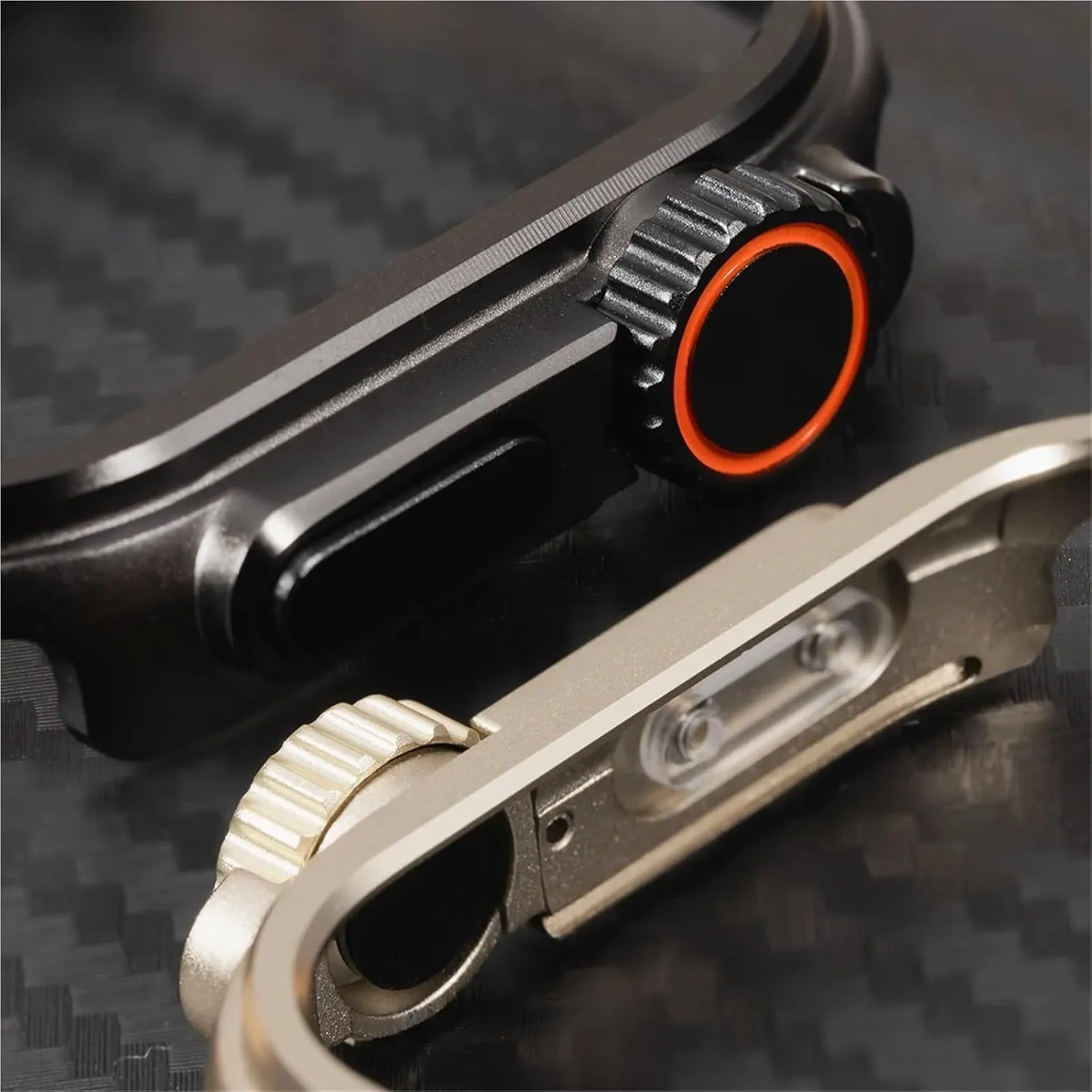 S10 46mm 42MM DASEB Metal Plastic Case for Apple Watch 10 46mm 42MM Cover Case Aluminum abandonment carnation incline monotonous Alloy Bumper Protective Frame for IWatch 