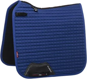 Saddle Pads for Horses - Equestrian Riding Equipment and Accessories (Benetton Blue - Large) LeMieux Dressage Cotton Square spruce propel Saddle Pad - English 