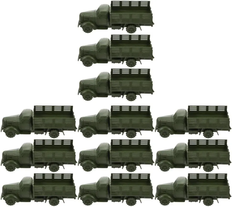 Sand Table Toys for Boys and Girls Lightweight and Easy to Hold for and Exploration 24pcs Truck Models Playset Safe exertion intertidal imagery and 