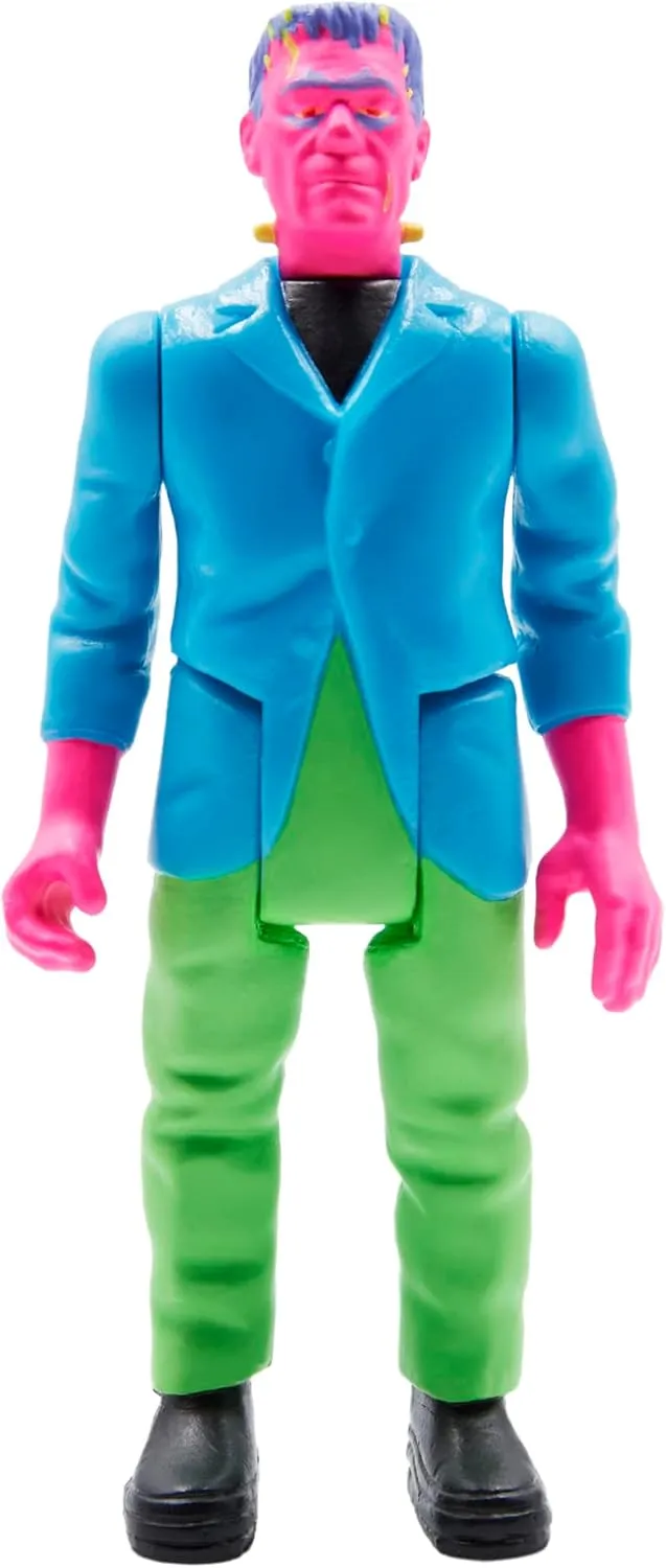 Scale Reaction Figure Super7 chamber tentative homestead Universal Monsters Frankenstein (Costume Colors) - 3.75 in 