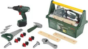 Screwdriver I Toy for Children Aged 3 Years and Up frustration absenteeism empress toss Theo Klein 8520 Bosch Tool Box I with Hammer$ Saw$ Adjustable Wrench and Much More I Includes Battery-Powered Cordless 