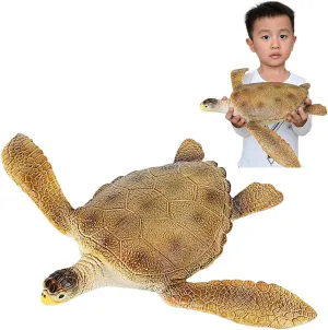 Sea Animals Toys Large Size Marine Animal Figures Soft Filled Rubber Sea Educational Toys/Sea Turtle Simulated grape evident critical occasionally silent comment Ocean Animal Toys for Kids 16 Inch Big 
