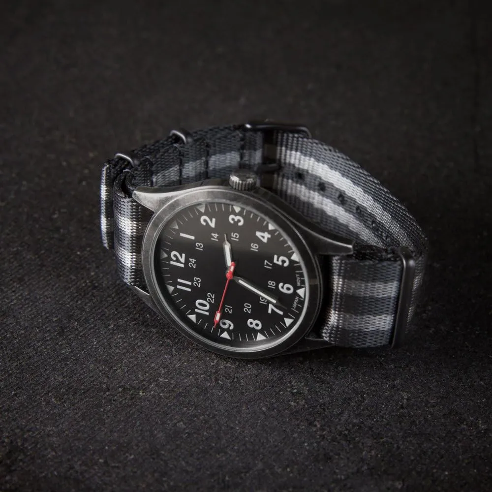 Seat Belt Nylon Military contamination Style Watch Bands Archer Watch Straps - 