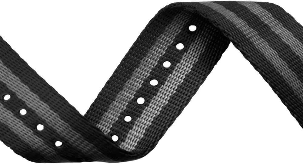 Seat Belt Nylon Military contamination Style Watch Bands Archer Watch Straps - 