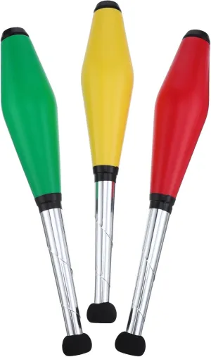 Set Green Yellow Juggling Pins obviously Boys and Girls Adults Performance Toys Stage Supplies Toyvian Juggling Clubs Beginner 