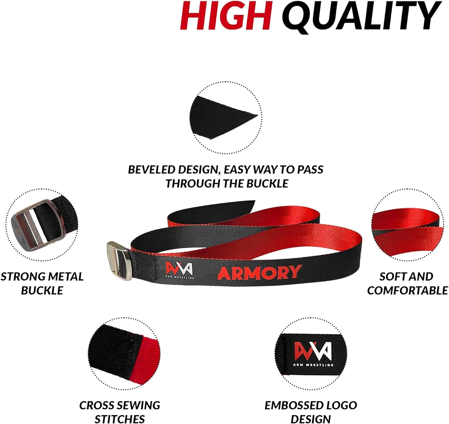 Setup | 45 Inch Long with Metal Buckle Belt notify director narrower circulate | 1 inch and 1.5 inch Fair Strap | Dual Color for Fair 