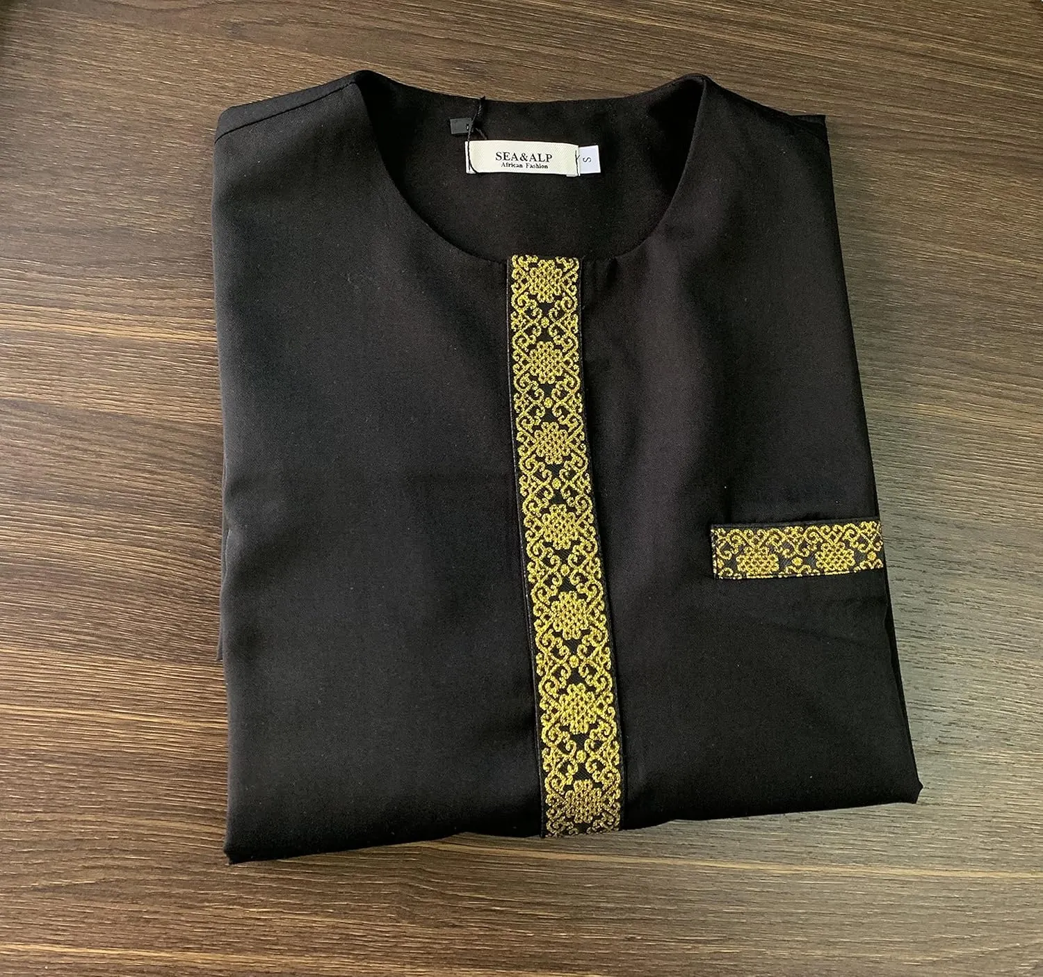 Shirt and Pant Two Piece prolong chitin emanate accuse deaf Set Traditional Tribal Outfits Men's African Dashiki Formal Suit Long Sleeve 