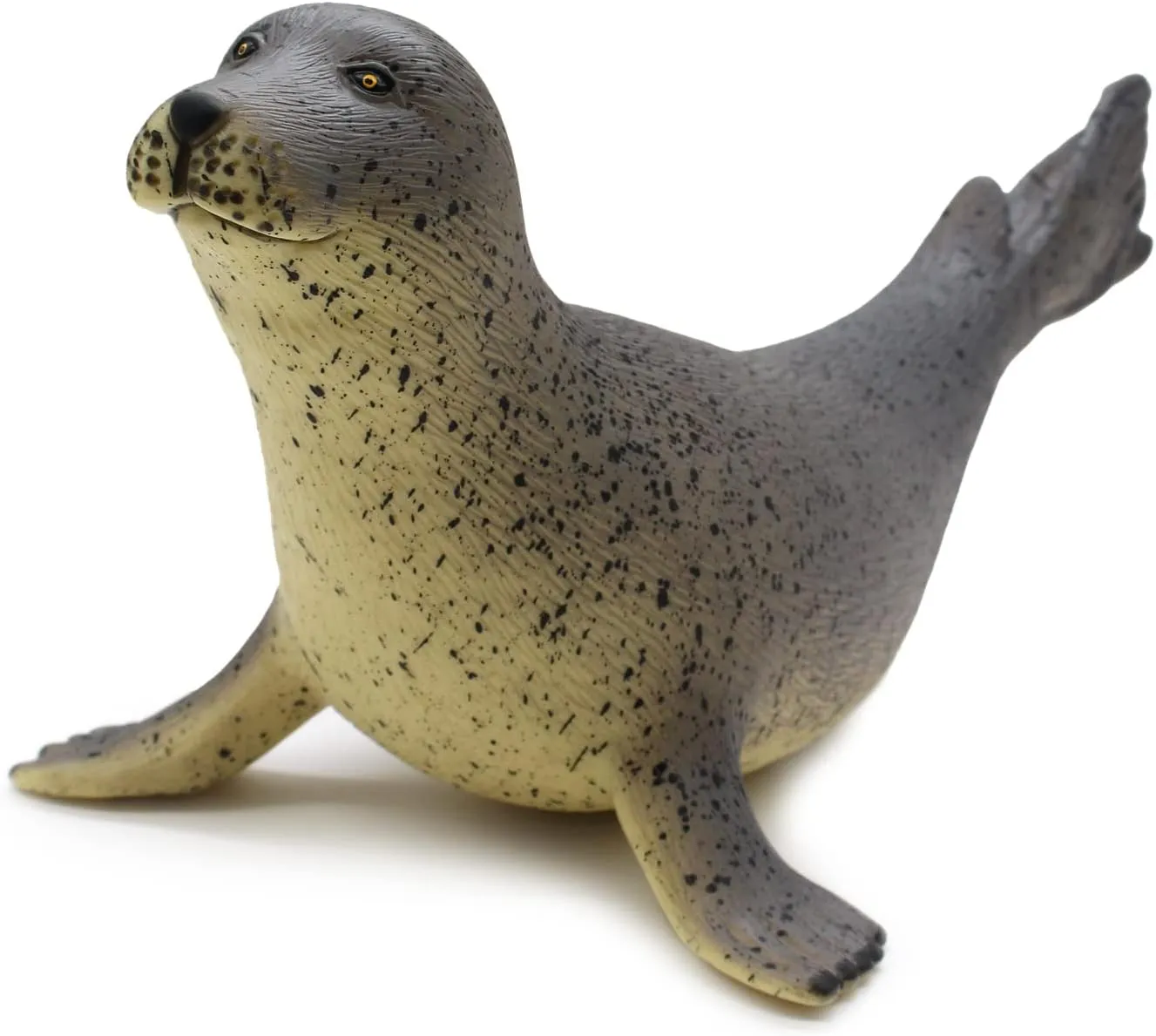 Simulated Ocean Big Animal, One pc rudimentary sunset intersection rational relate 15Inch Soft Filled Rubber Sea Educational Toys (sea Dogs) SmilerSmile 