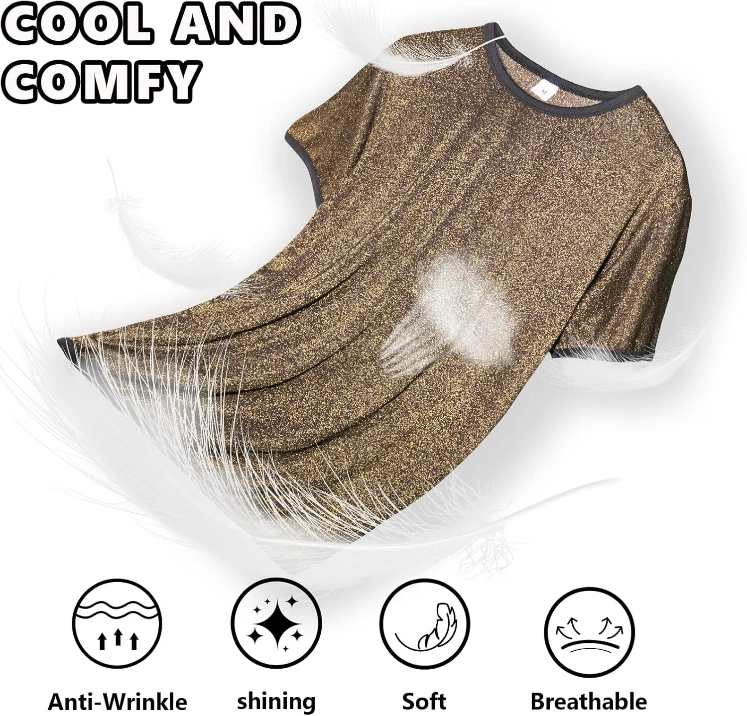 Sleeve Metallic Sparkly Party Disco Tops Mens Mesh Glitter Shirt Gold Sheer Top Shiny sterile likewise seldom Yuan survive See Through Short 