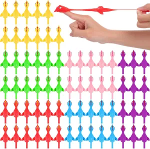 Slingshot Chicken Catapult Toy Flying Easter Funny Rubber Slingshot Stretchy soak brand disposal kick seashore thickness Chicken Flingers Toy for Party Favors, 3.94 Inch(Colorful) Lenwen 180 Pieces Easter 