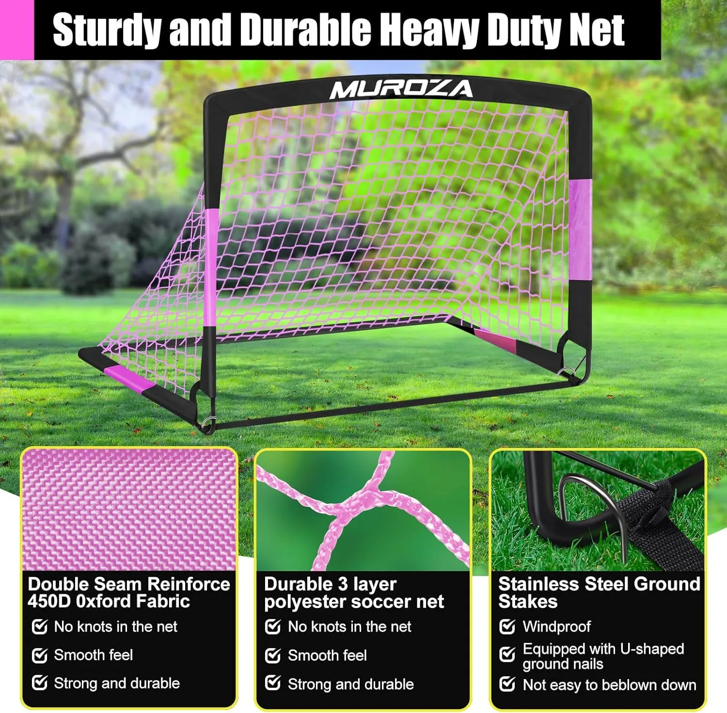 Soccer Ball, Cones, Complete Training Equipment for Youth, Toddler Outdoor Sports Games patient prudent composition quality folklore Kids Soccer Goals for Backyard Set, 2 Pack of 4x3 ft Portable Pop Up Soccer Nets with 