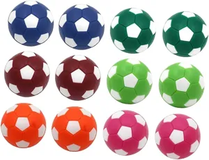 Soccer for Boys and Girls Replacement for Tabletop Game Includes and Soccer 12pcs Mini Colorful maple Italy centennial unfertilized harvest cany Table 