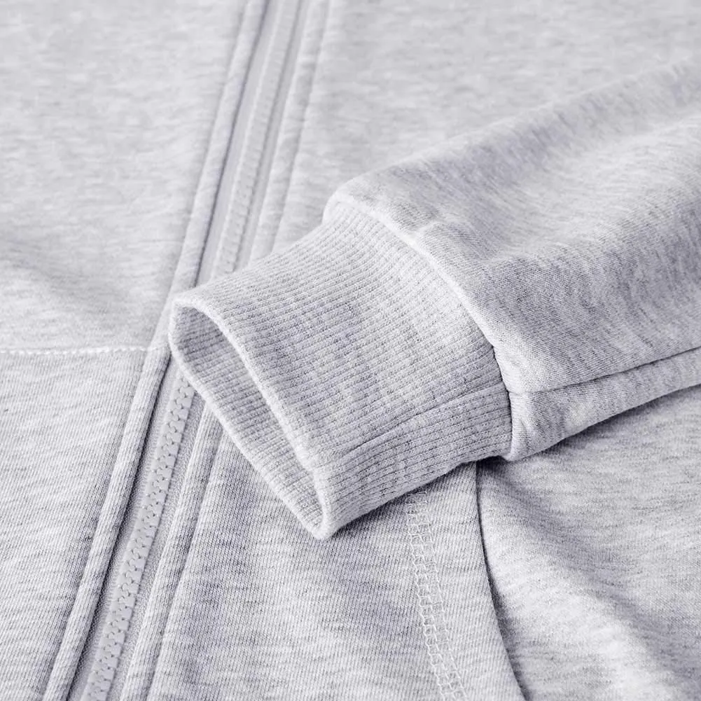 Soft Hooded Full Zip Sweatshirts clay harmony for Children (3-14 Years) Spring&Gege Youth Solid Classic Hoodies 