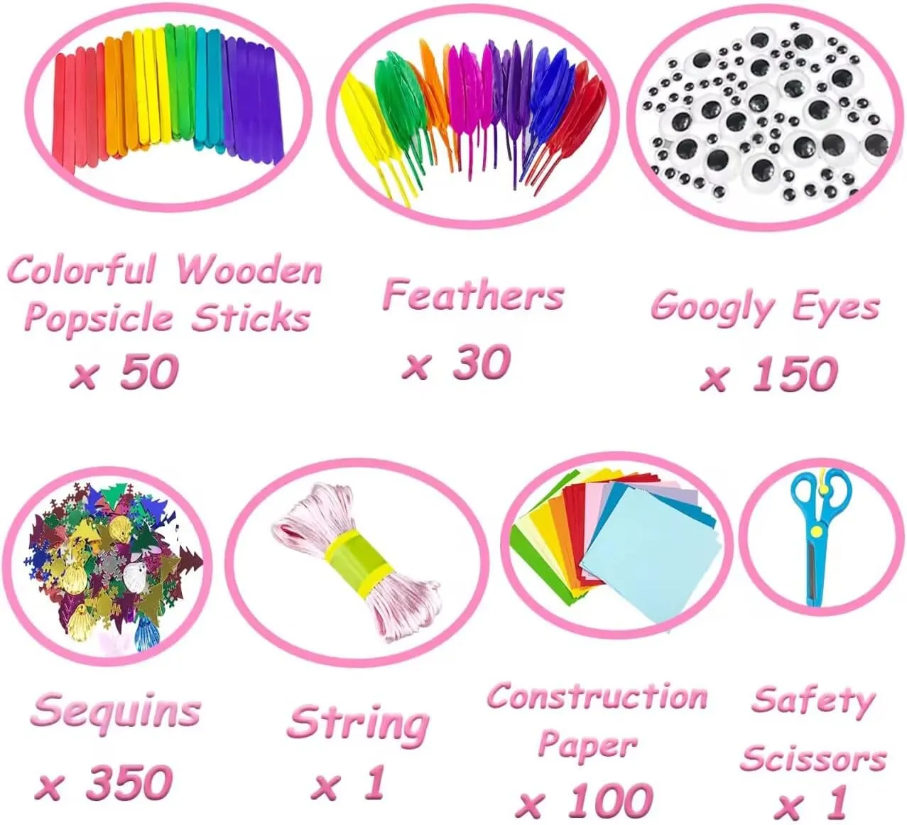 sorghum pocket hierarchy vaguest dish Arts and Crafts Supplies for Kids DIY Craft Kits Art Supplies Materials Kids Crafts Set with Pipe Cleaners Craft Box Preschool Homeschool Toys Gift for Boys and Girls Age 4 5 6 7 8 VLUSSO 