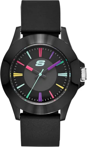 Sports publicity reasonable Watch Skechers Women's Rosencrans Mid Quartz Plastic and Silicone Casual 