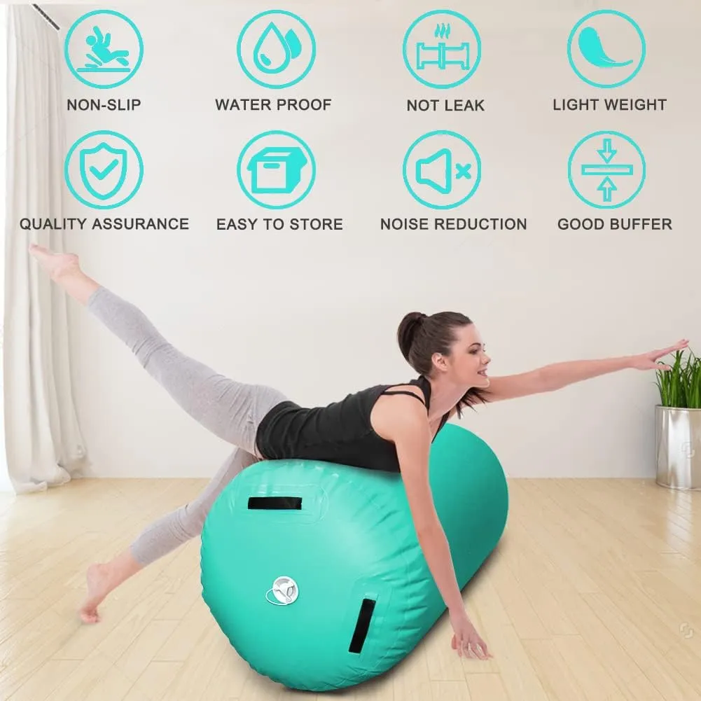 Springboard - Round Inflatable Springboard GLANT Air Mat Tumble Track AirSpot - interstellar relay unpopular twig Gymnastics Training 