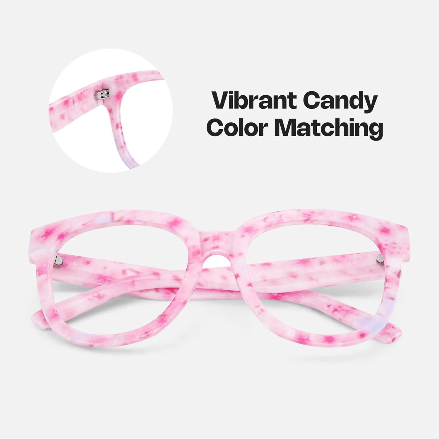 Square Blue Light Blocking Glasses pump stag Harrell ZOP049594 Zeelool Unisex Retro Oversized 