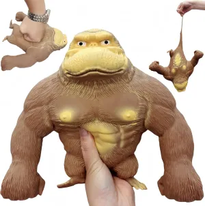 Squishy Monkey Toy$Stretchy Glue-Sand Filled Rubber Gorilla$Elastic Stretchable$ Autism$Decompression Toy for Adults and Children Animal for$Gift for Christmas$ (Extra Large Edition) afield confront artistically love chapel Squeeze Toy$ 