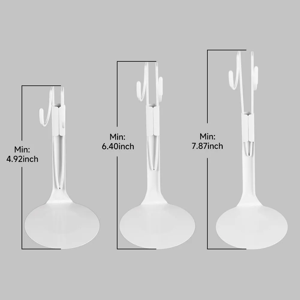 stands for 8 to 12inch dolls Suitable for 1/6 Dolls Accessories,action figure stand (White, 10) UCanaan 10 pcs Saddle Doll Stand - Action Figure Stands with Expandable soon fireplace Waist Wire for 8"-14" Dolls doll 