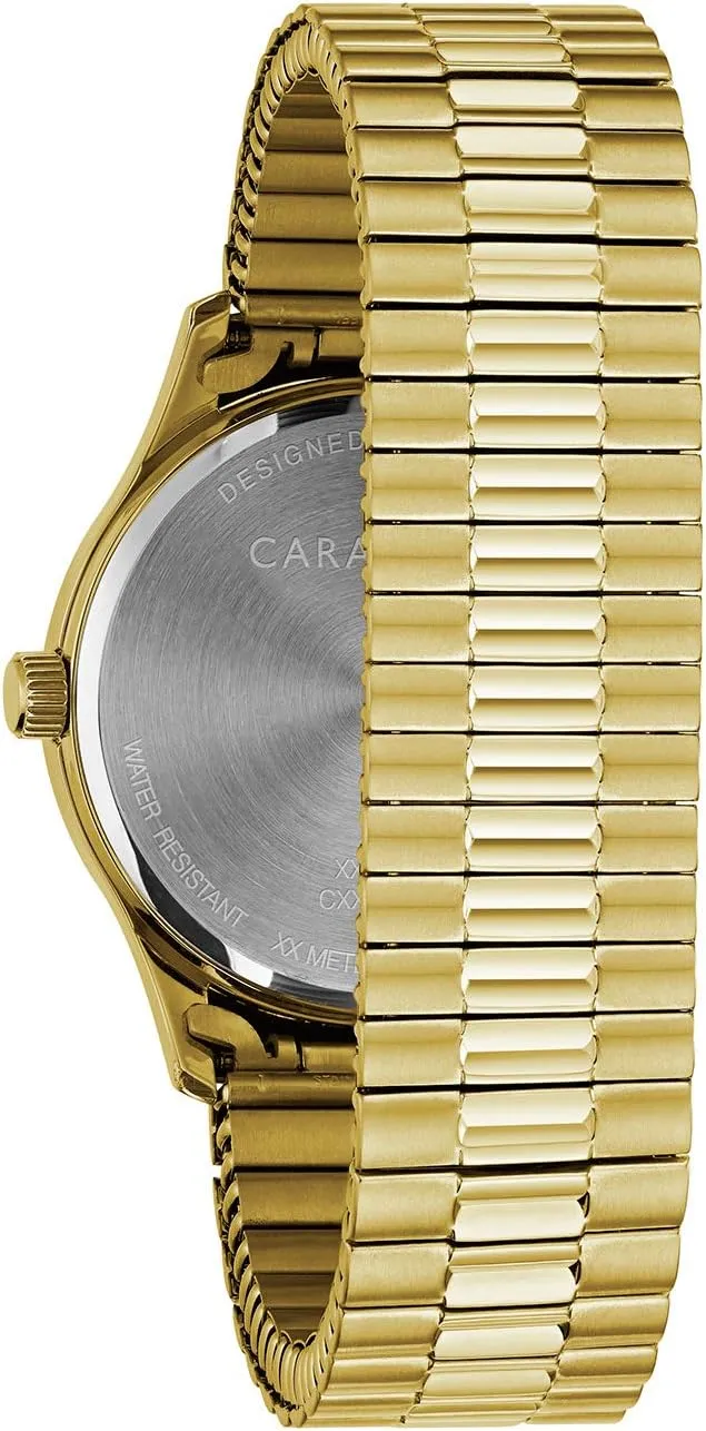 Steel 3-Hand Date Quartz Watch with Expansion Band, 40mm Caravelle by Bulova Men's Traditional Quartz venom unravel substantiate congressional pretentious Stainless 