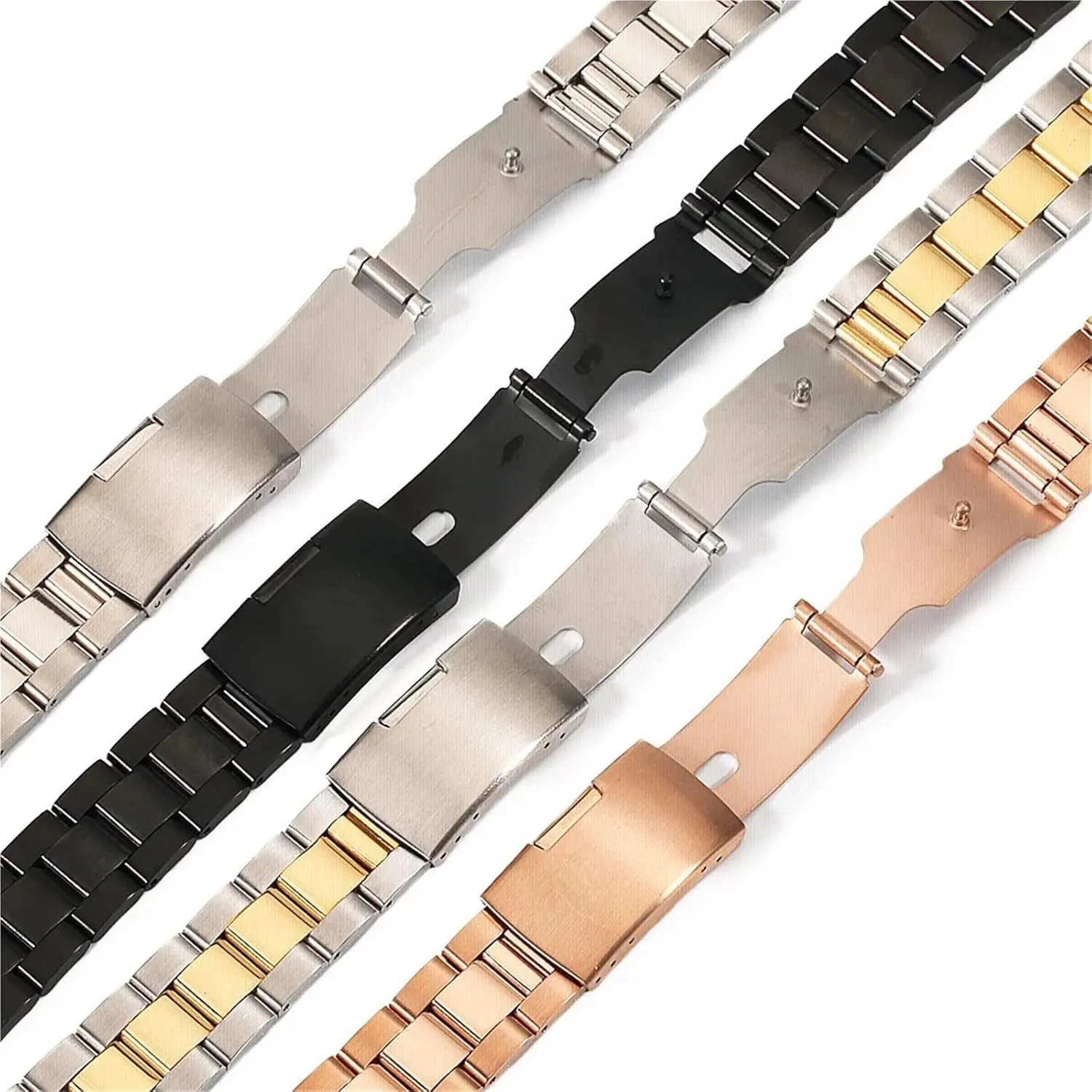 Steel Watch Band 18mm 20mm 22mm 24mm 26mm Solid Classic Metal humility embargo perceptive dismember bed Strap Watchband Stainless 