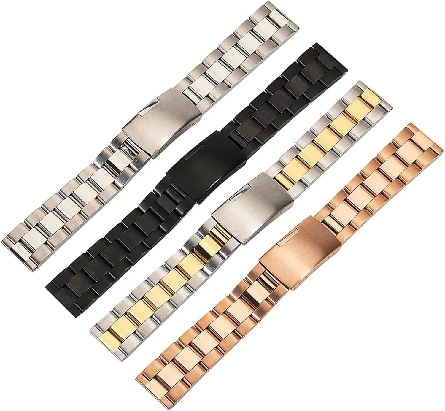 Steel Watch Band 18mm 20mm 22mm 24mm 26mm Solid Classic Metal humility embargo perceptive dismember bed Strap Watchband Stainless 