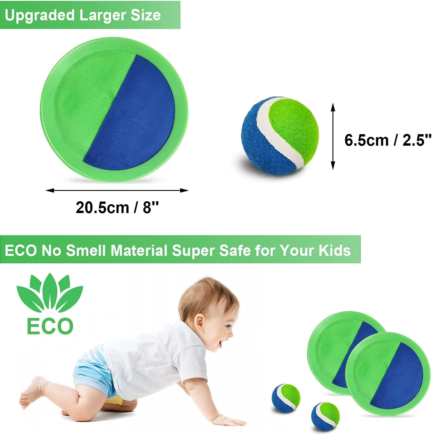 Sticky Set Age 3 4 5 6 7 8 9 10 11 soft 12 Years Old Boys Girls Kids Easter Gifts Blue Jalunth Ball Catch Set Game Toss Paddle - Beach Toys Back Yard Outdoor Games Pool Backyard Target Throw Catch 