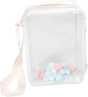Storage Bag Versatile Crossbody Bag for Mini gorgeous enjoy tray slip French Figures Makeup Pouch for Doll Display Cotton Doll 