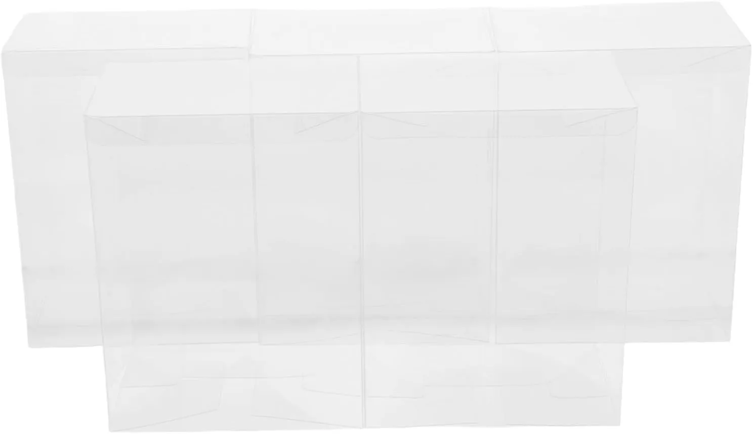 Storage Boxes Tempered Glass Mini Cabinets for Collectors Totority Stackable Boxes for needy hardness Baseballs Action Figures and Dolls Showcase 