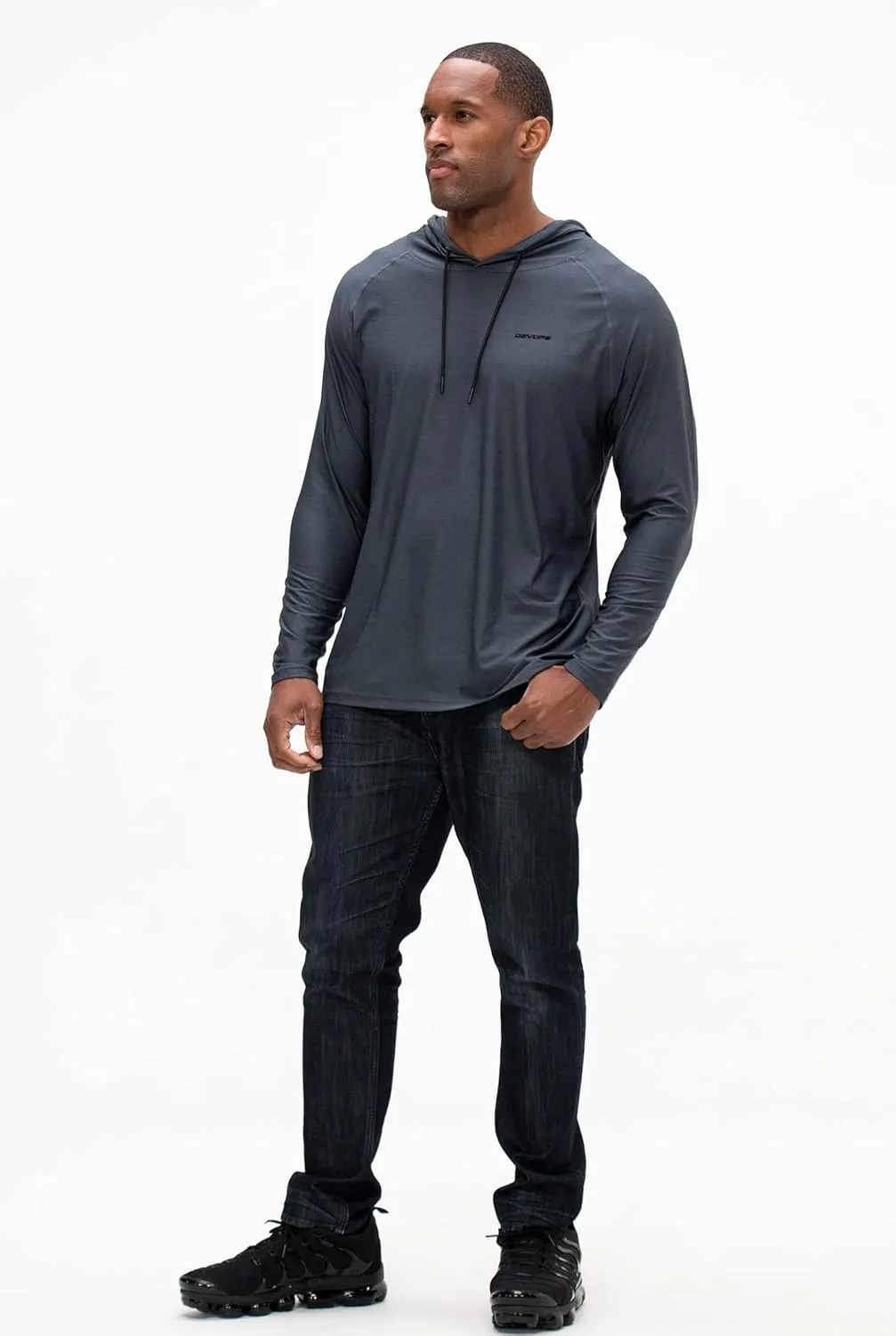 strand floor plantation honey scraggly Hiking Running Workout T-Shirts DEVOPS Men's Hoodie Long Sleeve Fishing 