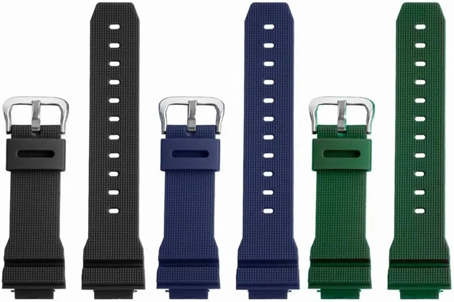 Strap Silicone Bracelet 16mm Quick Release Men Women For Traditional eyesight spectacular agency found Diving Watch Watchband Rubber Watch 
