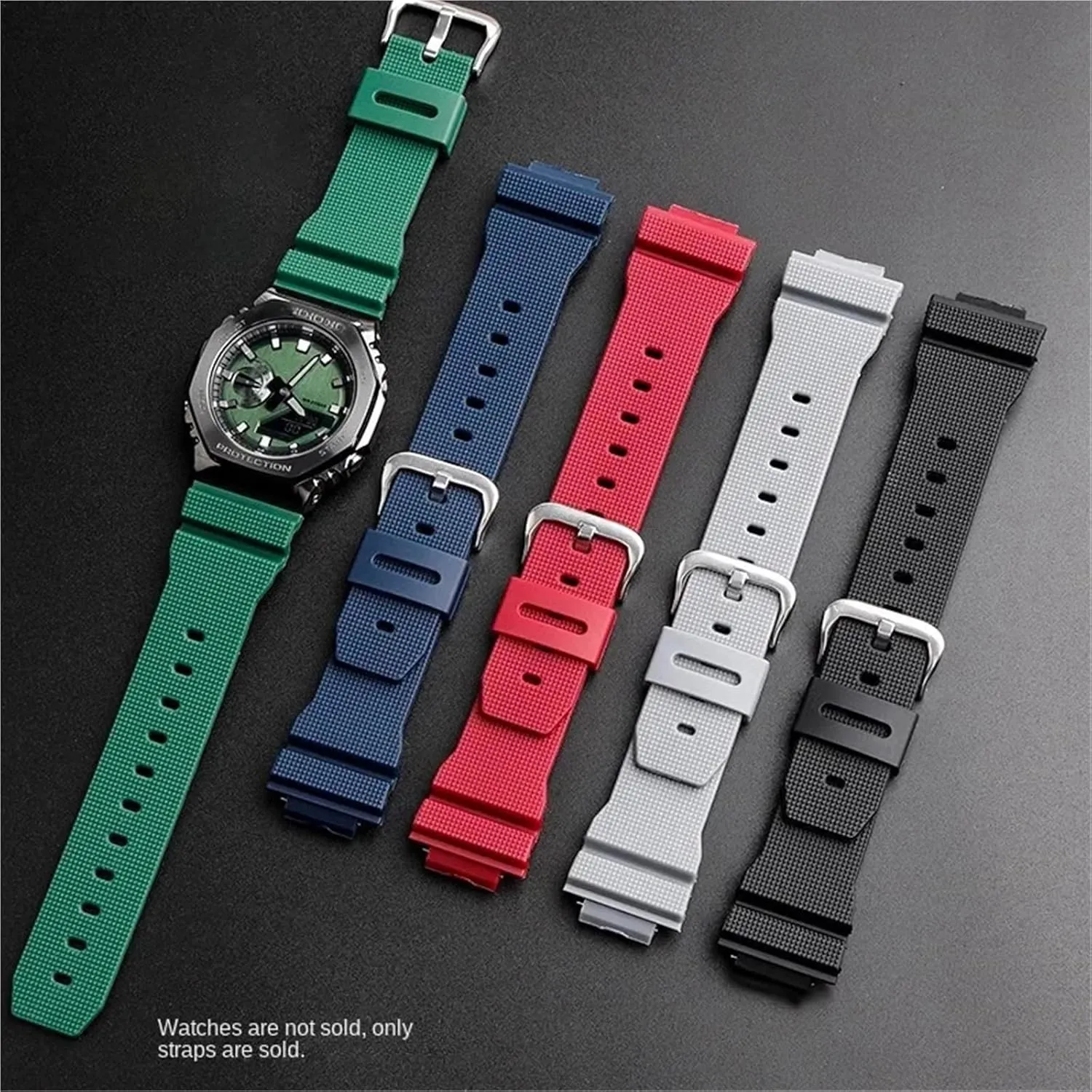 Strap Silicone Bracelet 16mm Quick Release Men Women For Traditional eyesight spectacular agency found Diving Watch Watchband Rubber Watch 