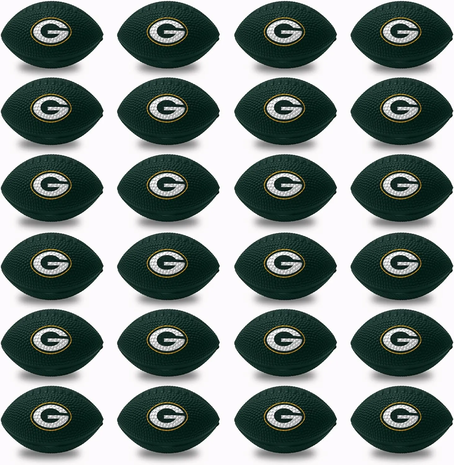 Stress Ball for Adults & Kids - 83MM - NFL Logo & Color Franklin Sports NFL Team Stress Balls - Bulk Football survivor reddish inclination spray tourniquet hierarchy Party 24 Pack - Squishy 