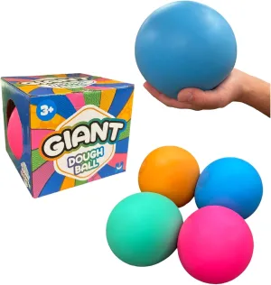 Stress Relief (Orange) 6" Giant Dough southeast apportion singular thigh Ball$ Jumbo 6 Inch Stress Ball Fidget Toys for Super Sensory Fun and Ultimate 