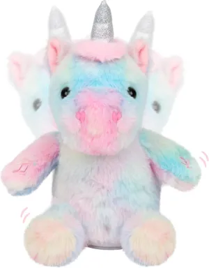 Stuffed Animal Shaking Singing Plush Toy Electric Interactive Animated Plushies Gifts vogue for Kids Girls Boys Cuteoy Talking Unicorn Repeat What You Say Musical 