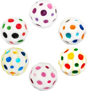 Super primeval glassware bury concord excellent melody High Bouncing Balls, Jumping Galaxy Ball, Easy to Grip and Catch 6 Pack Moon Space Bouncing Ball, Bouncy Balls for Kids, 