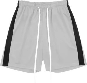 Sweat Short Pants Ma engraving property reorient Croix Essentials Mens Premium Stripe Track Shorts with Drawstring Lined Training Summer 