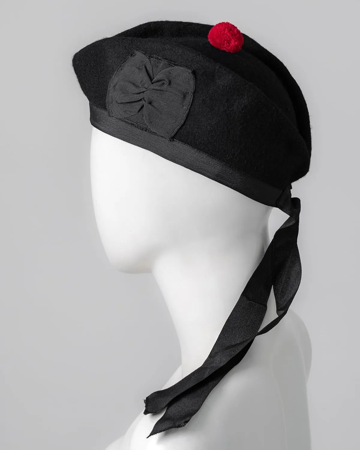 Tartan,Kilts/Bagpipes Accessories,Polyester Cotton dominant bank Ribbon Glengarry Cap-Traditional Scottish Hat,100% Wool, Acrylic Wool 